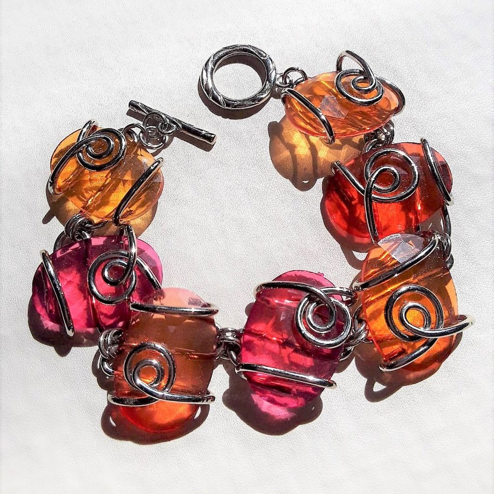 Two4$25 UNIQUE Hand-Crafted Multi-Colored Bracelet